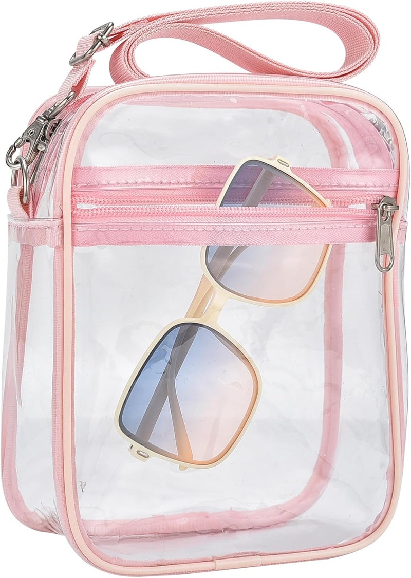 Busiuw Clear Bag for Stadium Events Small Mini Clear Purse Bag for Stadium Concerts Sports Events Festivals - Image 4